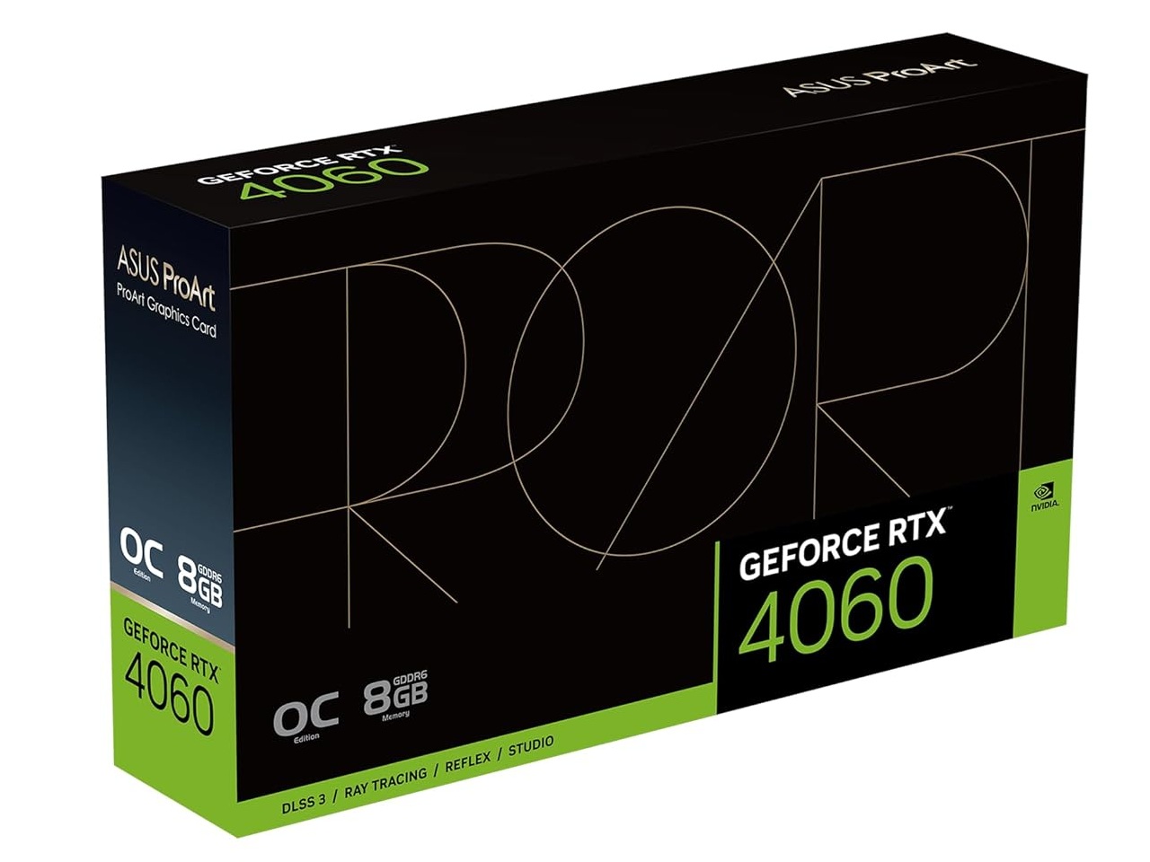 Asus Nvidia ProArt GeForce RTX™ 4060 OC edition 8GB GDDR6-2
