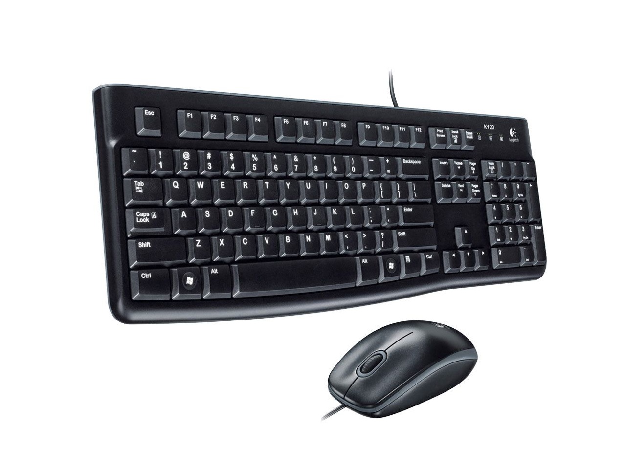 Combo Teclado y Mouse Logitech MK120-1