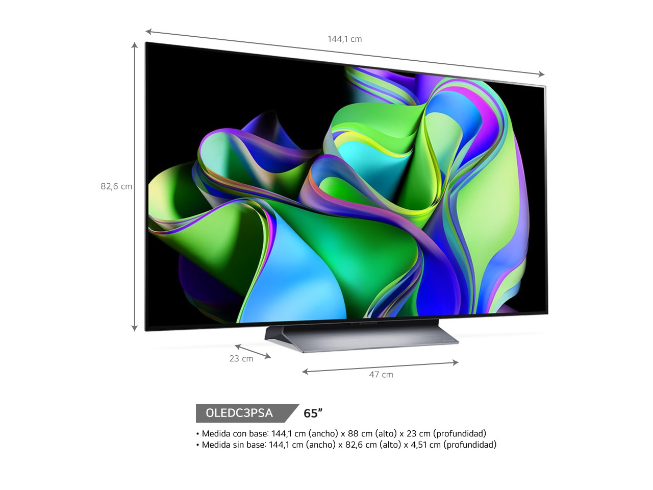 LG Smart TV 65 OLED Evo C3 4K ThinQ AI-2