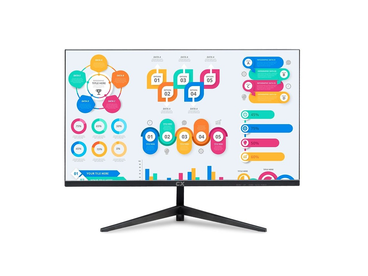Monitor CX 24 Frameless Full HD 60 Hz-1