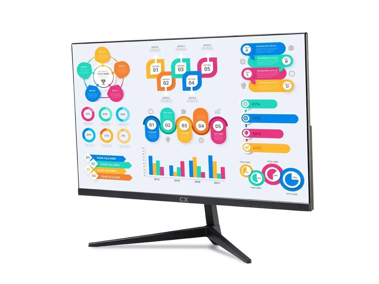 Monitor CX 24 Frameless Full HD 60 Hz-2