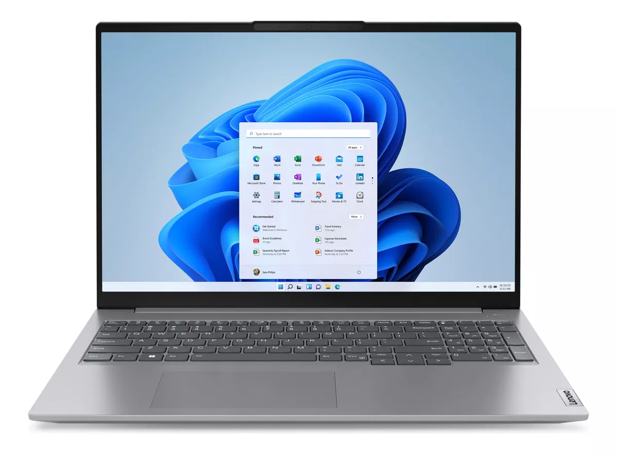 Notebook Lenovo TBOOK 16 AMD Ryzen 7-7730U 16GB RAM, SSD512GB GTIA 2PS-1