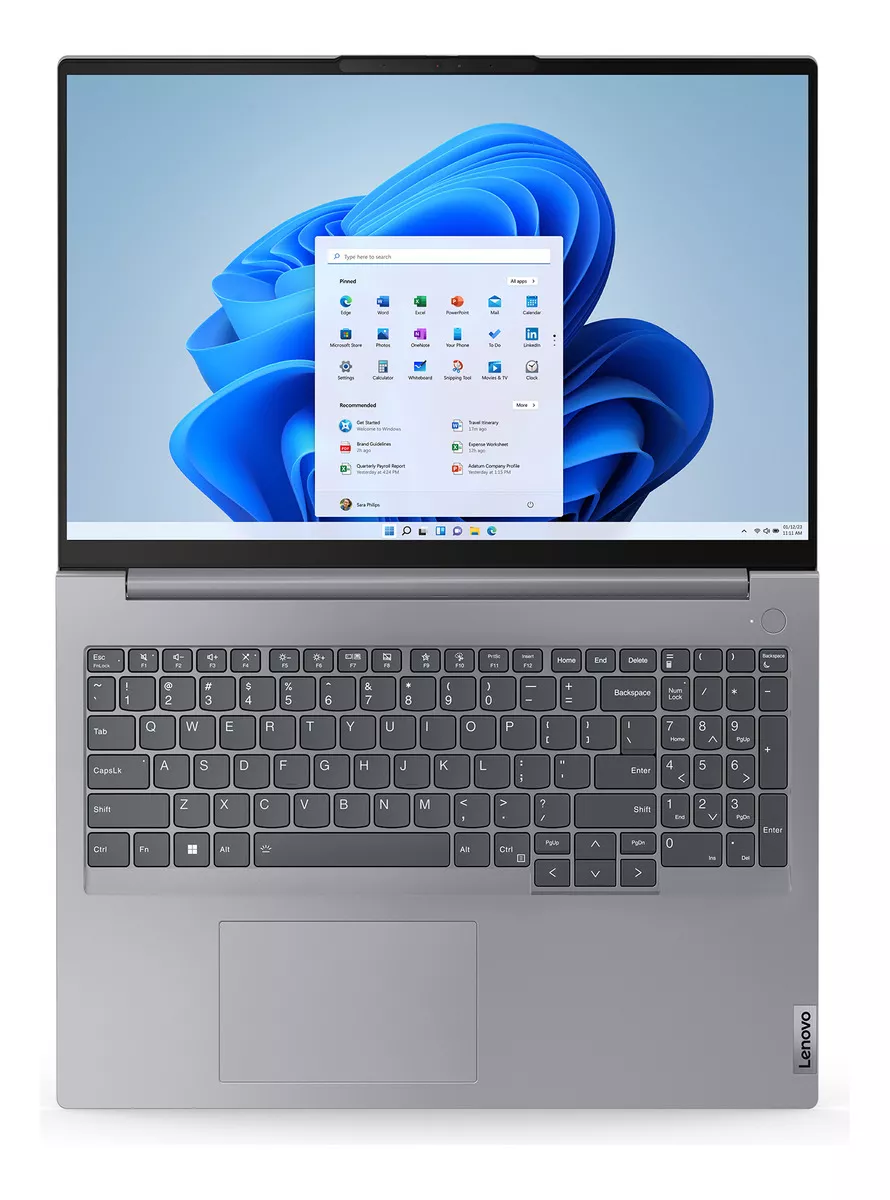 Notebook Lenovo TBOOK 16 AMD Ryzen 7-7730U 16GB RAM, SSD512GB GTIA 2PS-4