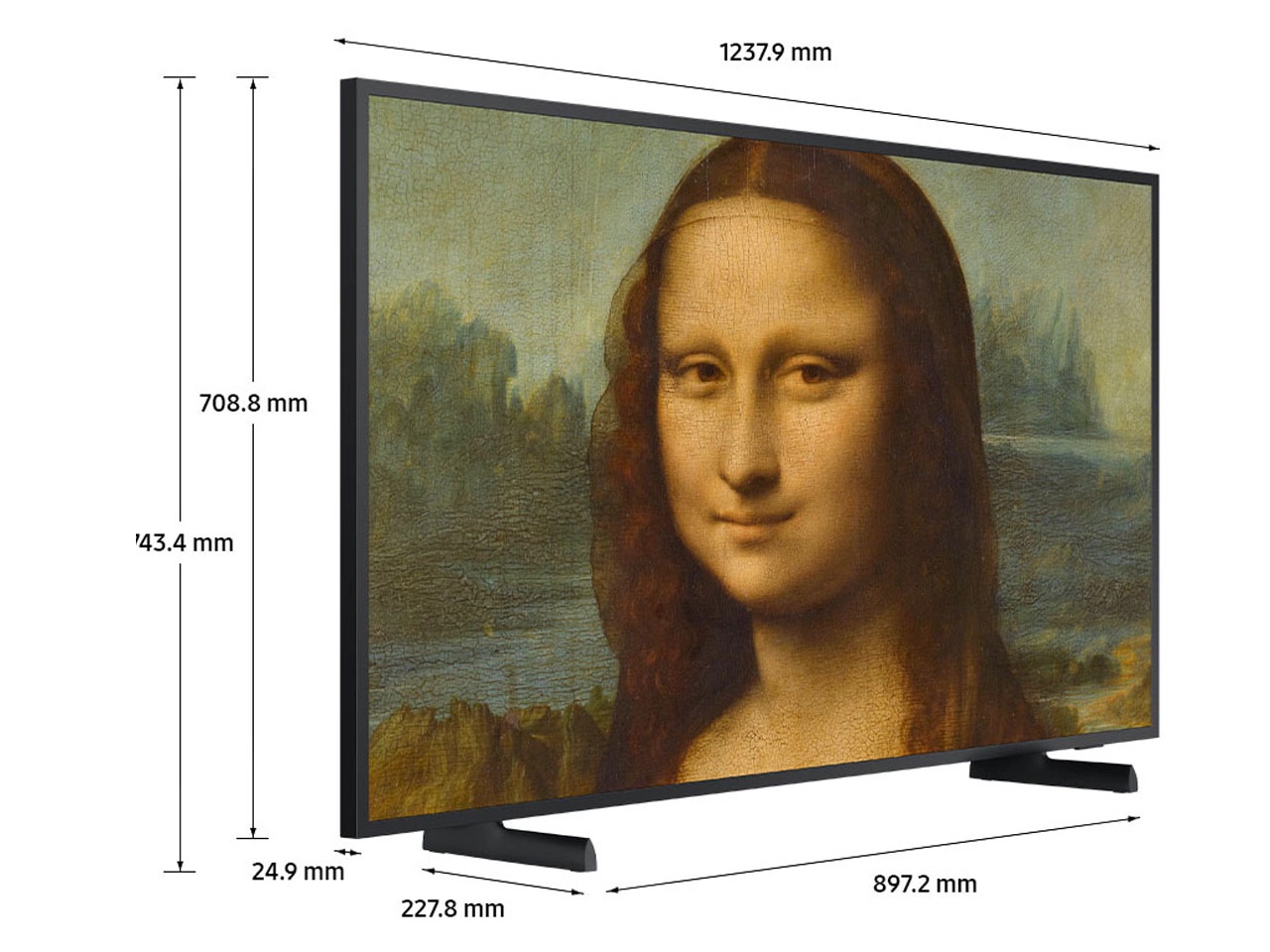 Samsung Smart TV 55 4K The Frame Art Mode Serie B-2