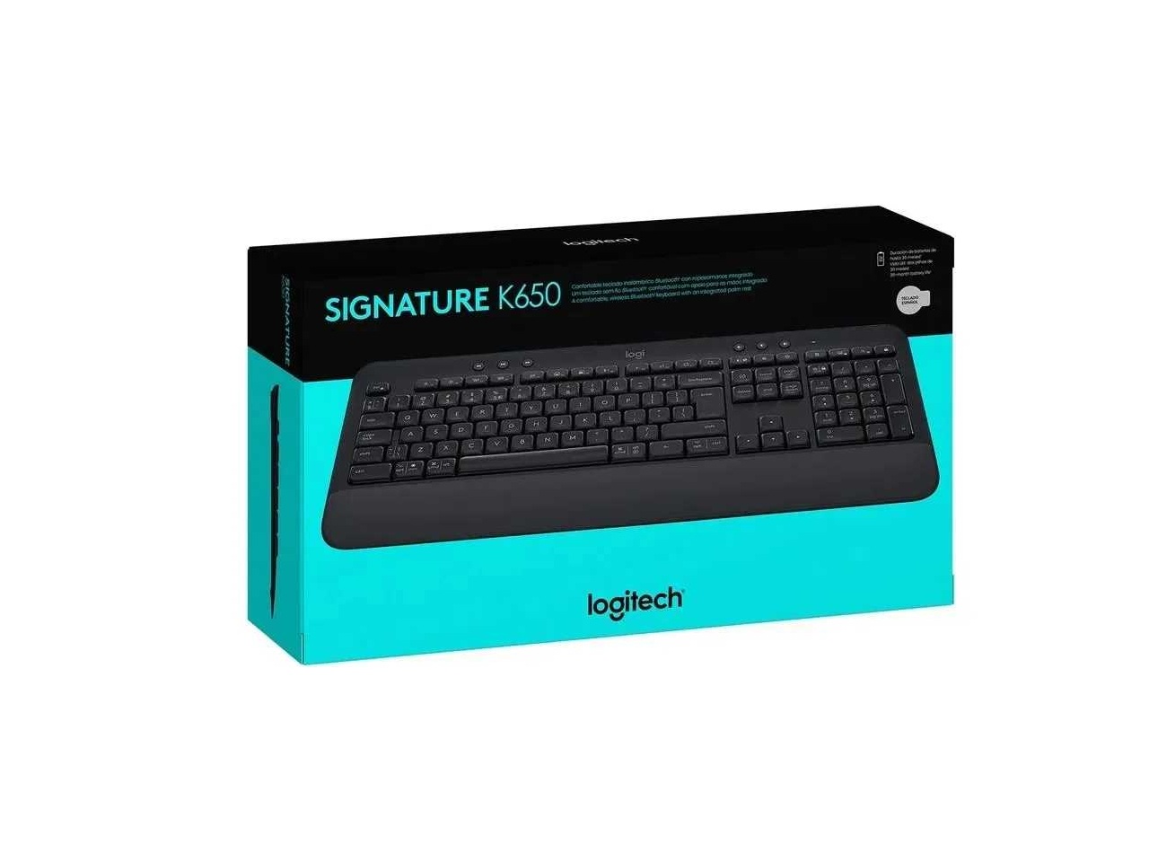 Teclado Inalámbrico Logitech K650 Graphite-2